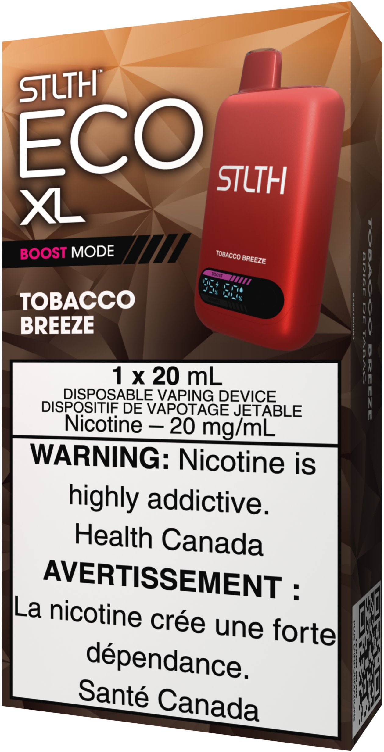 Tobacco Breeze STLTH ECO XL Disposable