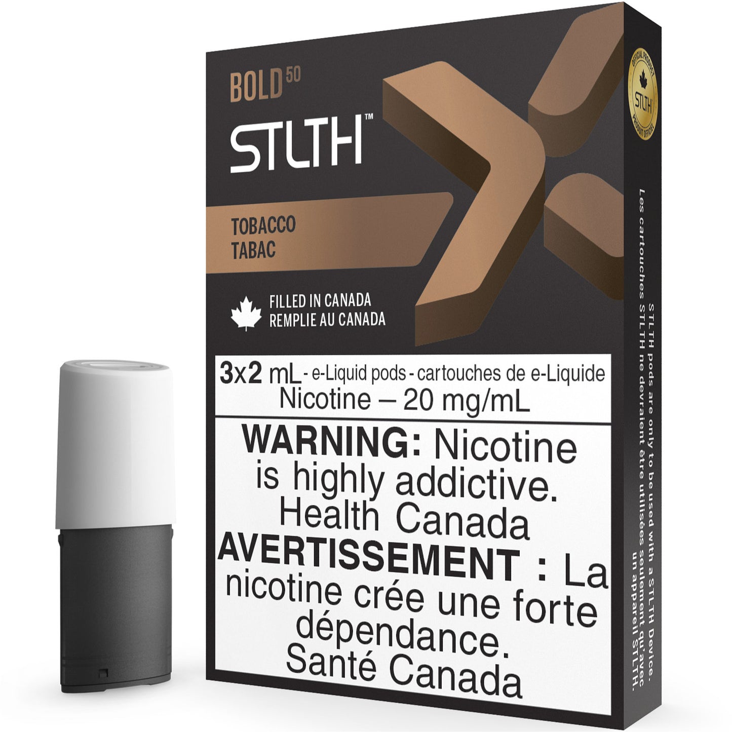 Tobacco STLTH X Pod Pack BOLD 50