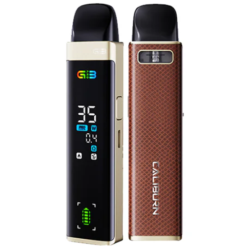 UWELL CALIBURN G3 PRO Pod Kit Brown Leather