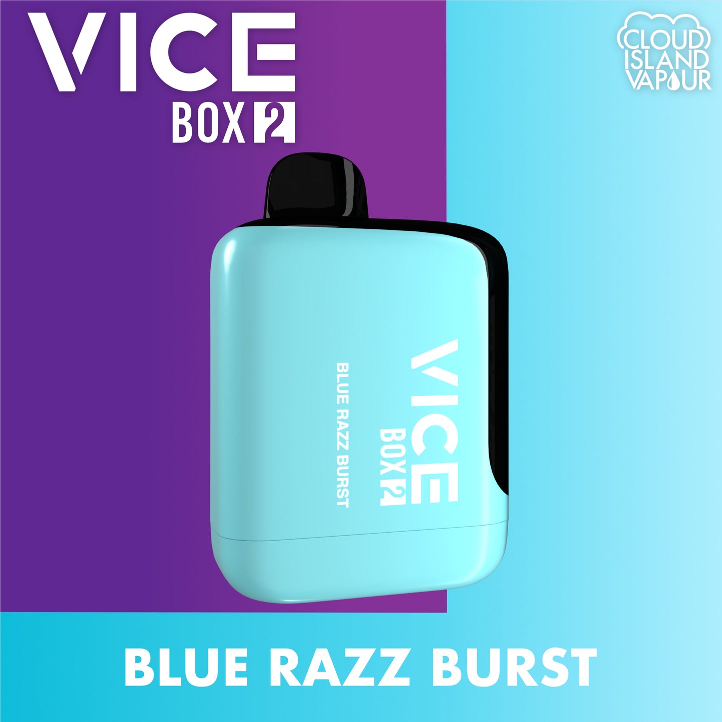 VICE BOX 2 Disposable Blue Razz Burst