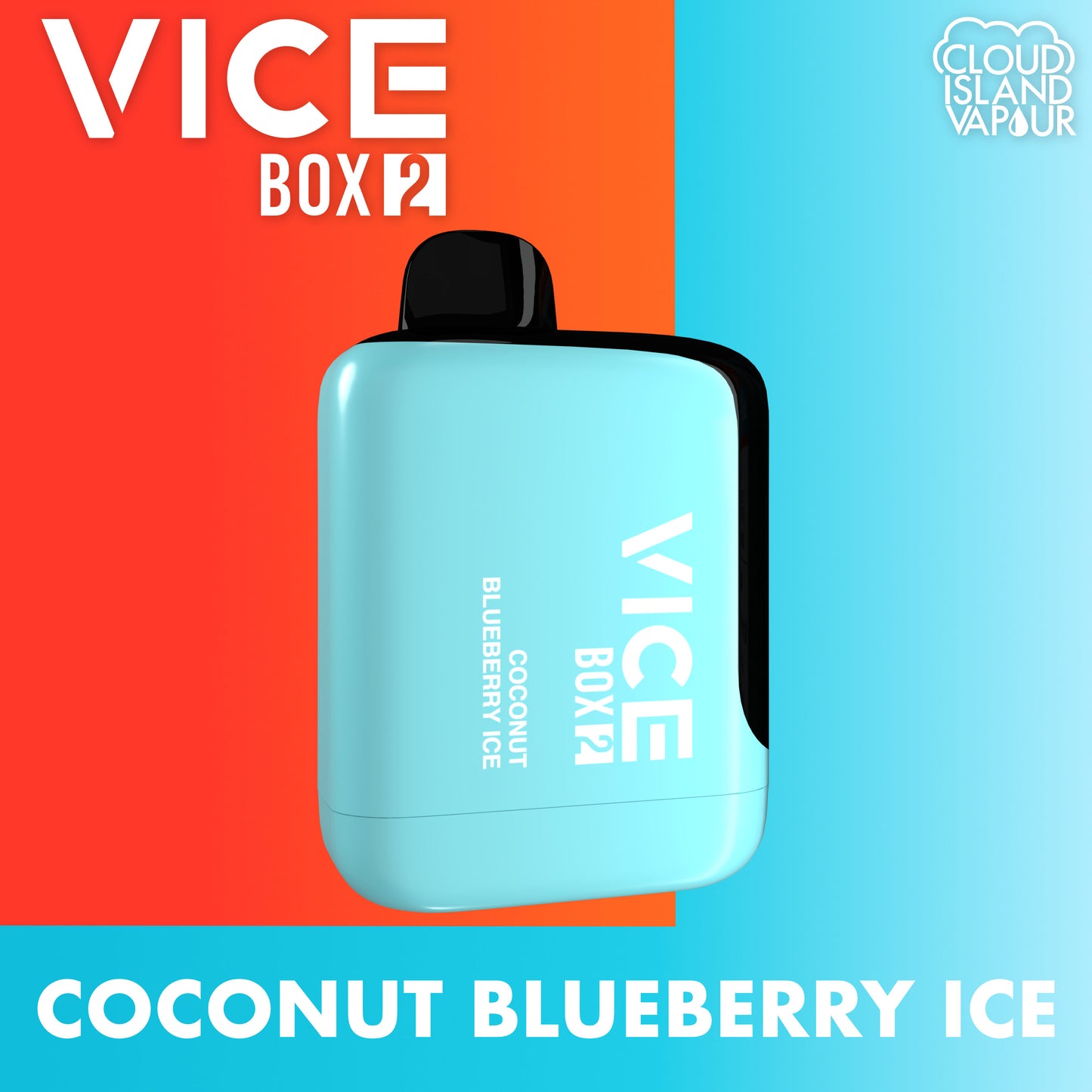 VICE BOX 2 Disposable Coconut Blueberry Ice