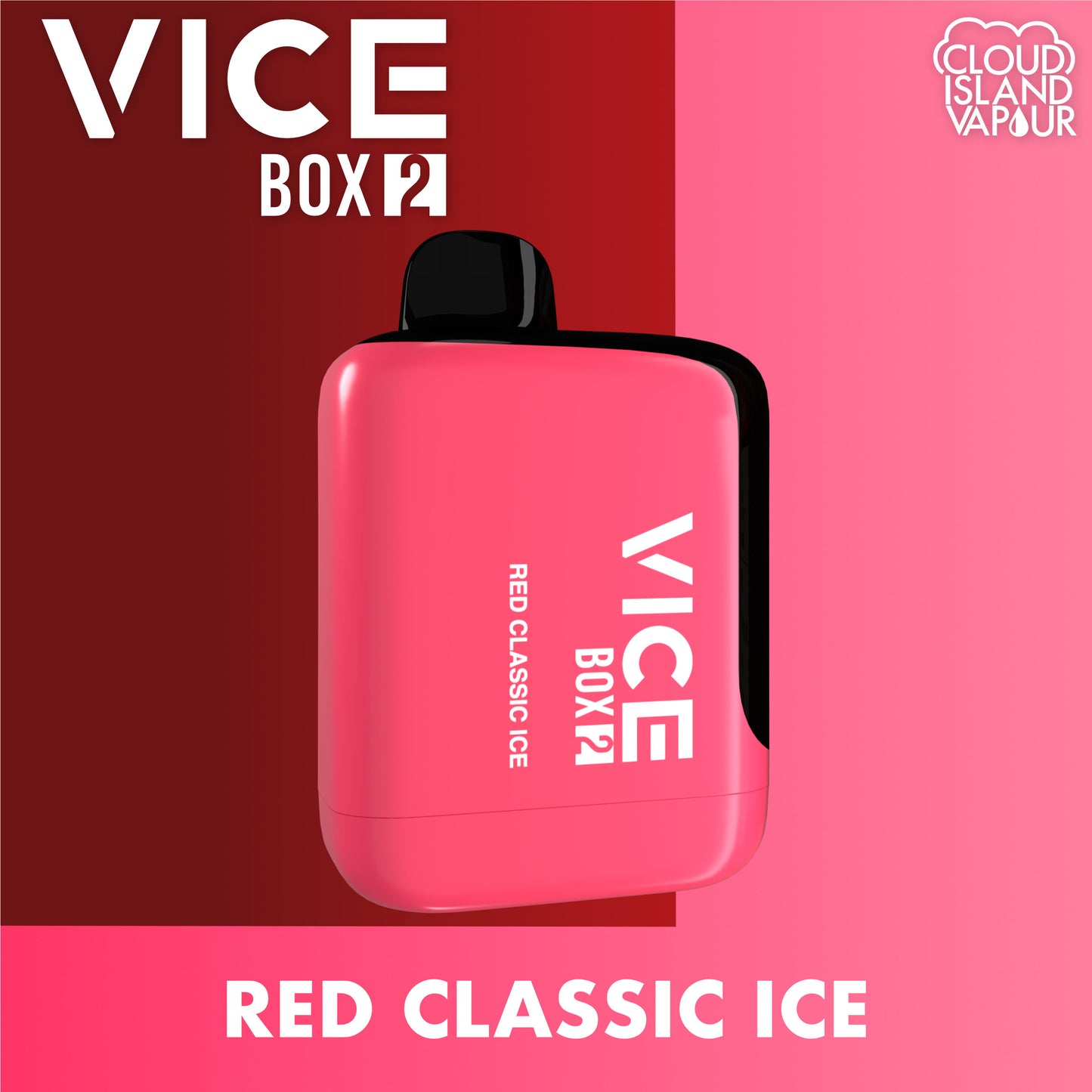 VICE BOX 2 Disposable Red Classic Ice