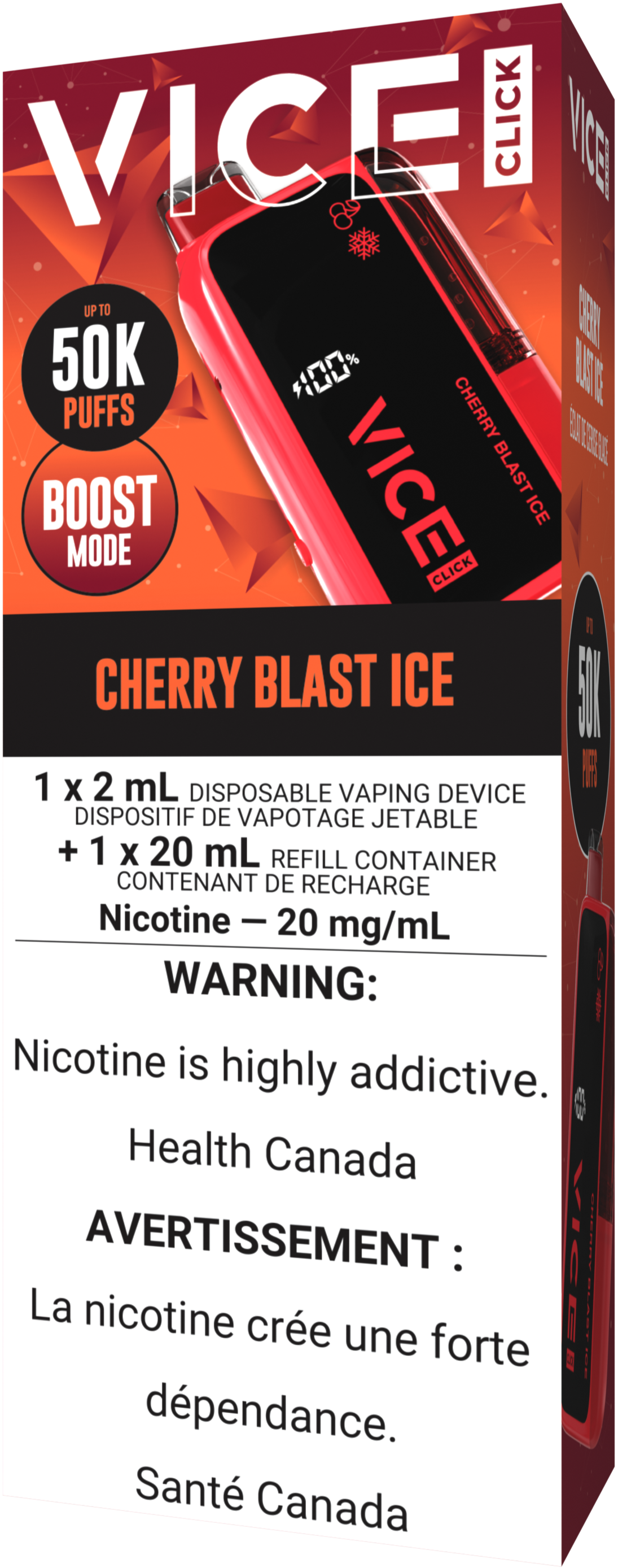VICE CLICK Cherry Blast Ice