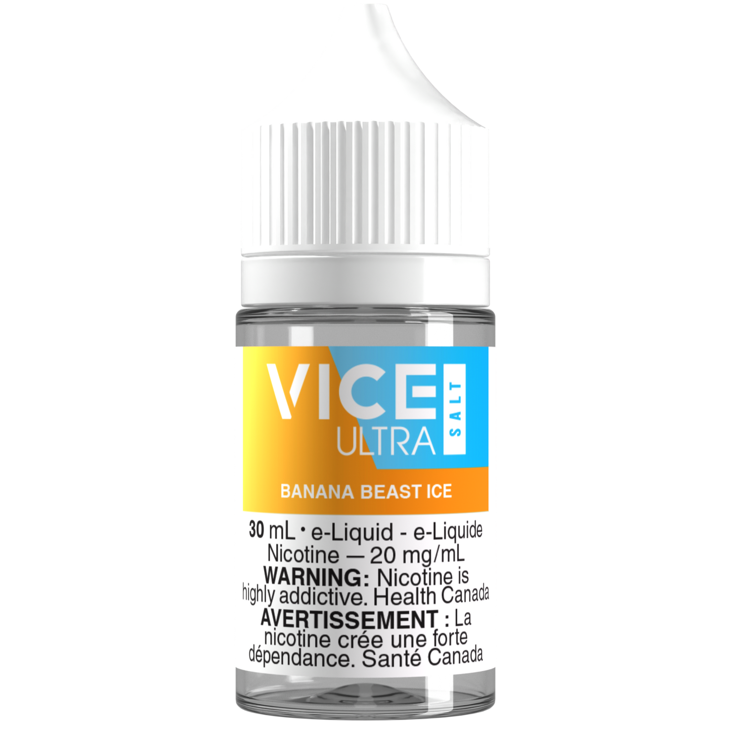 VICE ULTRA Salt Nic E-Liquid Banana Beast Ice