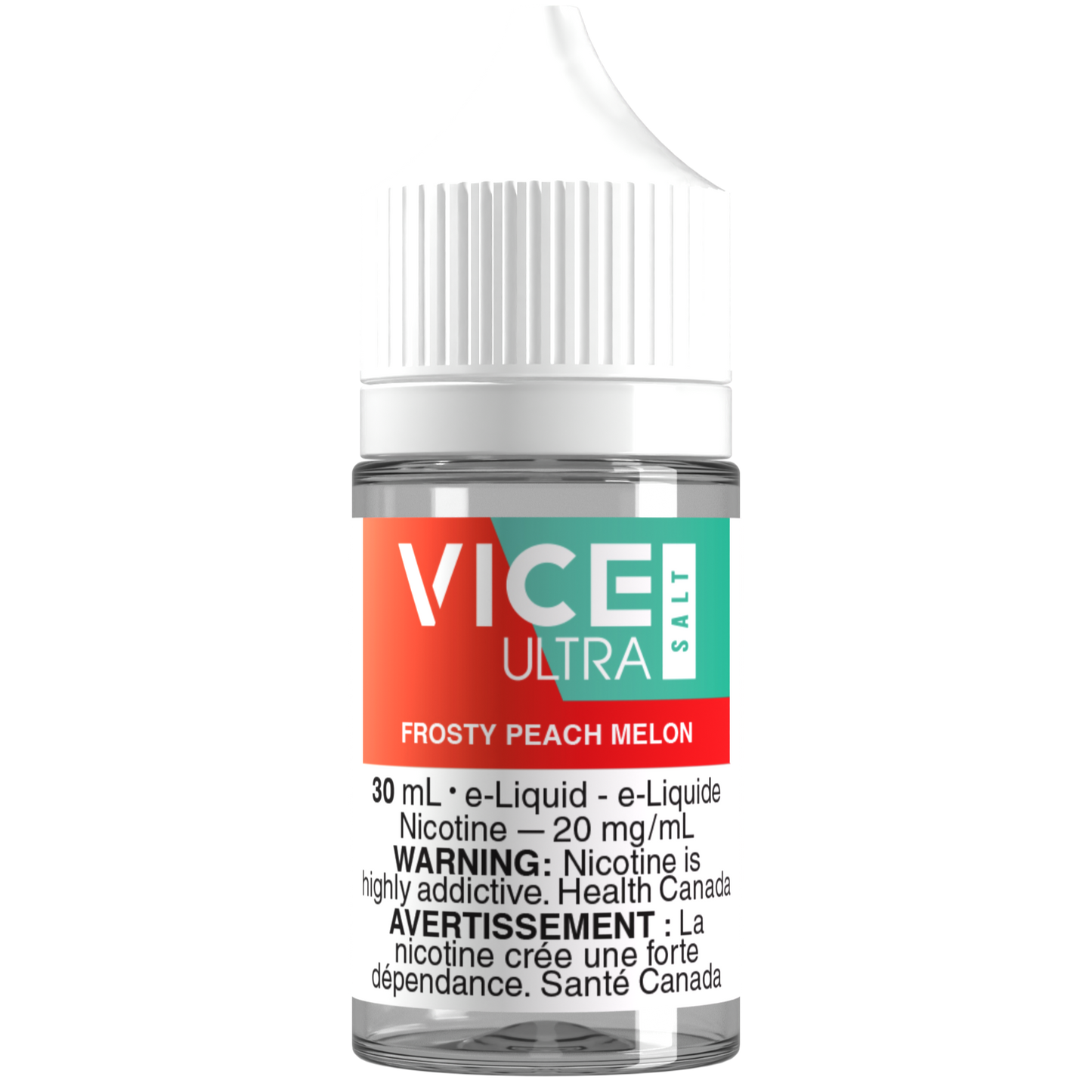 VICE ULTRA Salt Nic E-Liquid Frosty Peach Melon