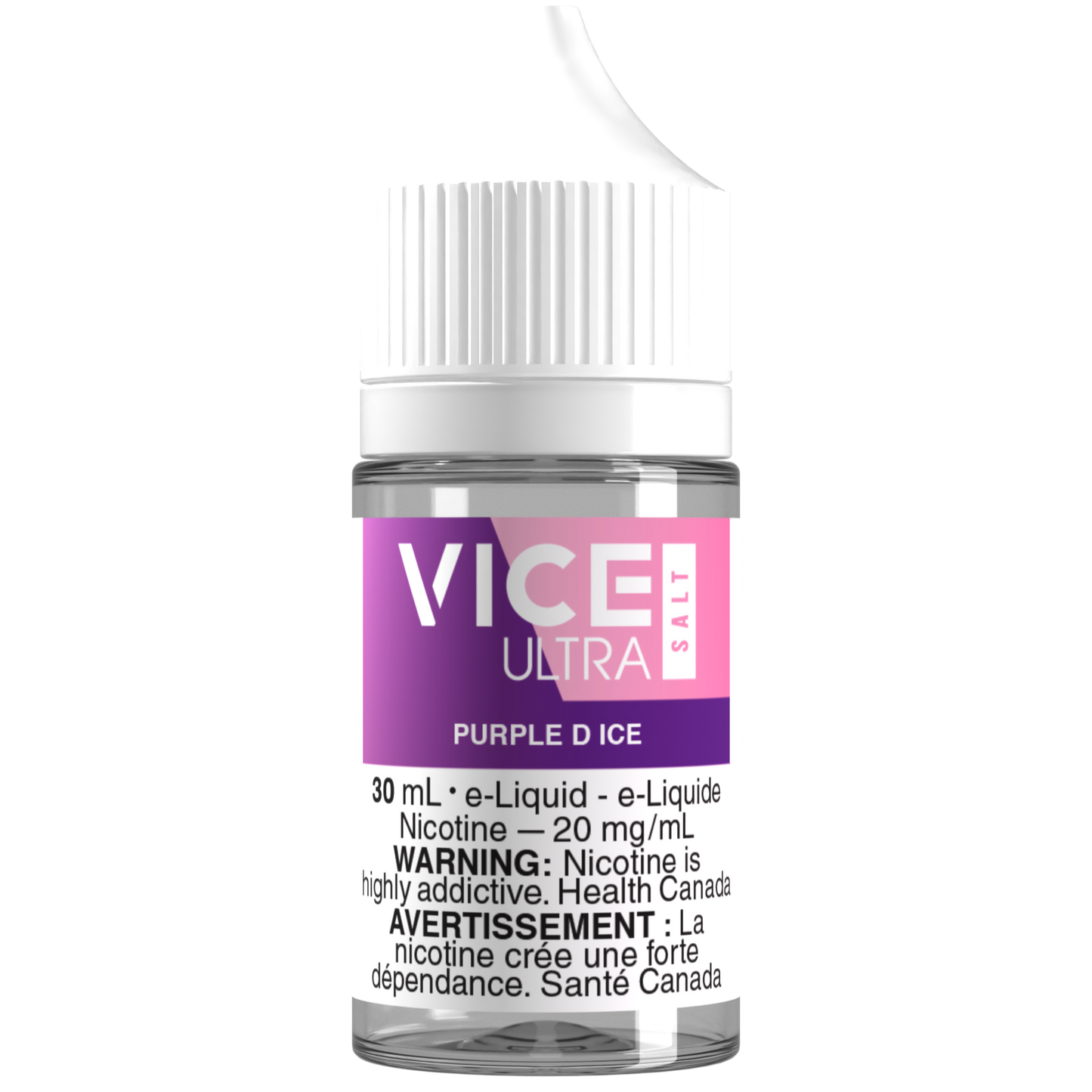VICE ULTRA Salt Nic E-Liquid Purple D Ice