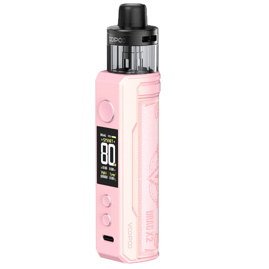 VOOPOO DRAG X2 Pod Kit Glow Pink