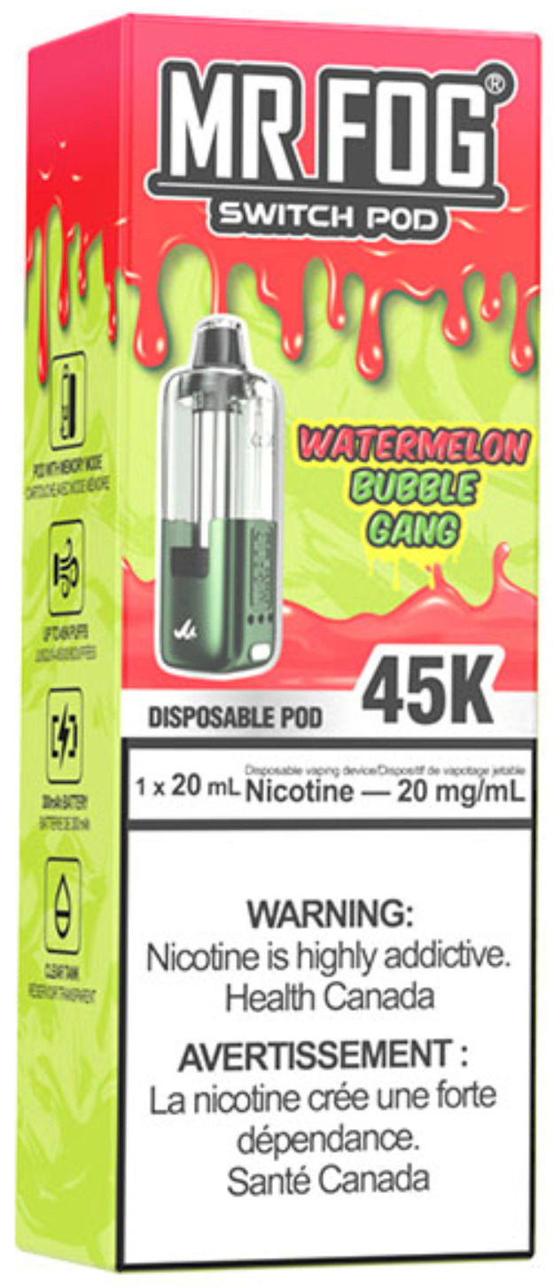 Watermelon Bubble Gang MR FOG SWITCH POD Pod Package
