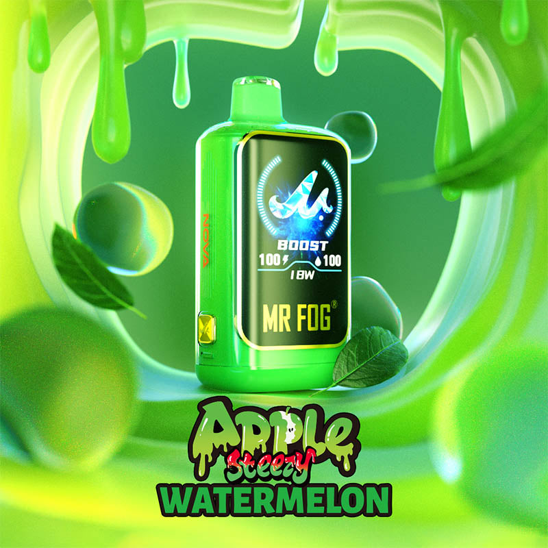 Watermelon MR FOG NOVA Apple Steezy Disposable Vape