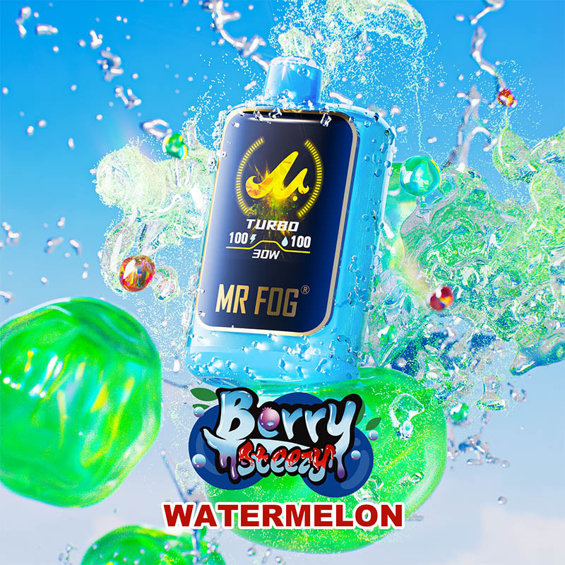 Watermelon MR FOG NOVA Berry Steezy Disposable Vape
