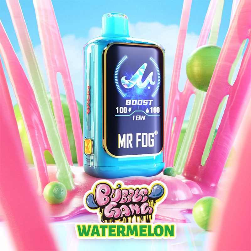 Watermelon MR FOG NOVA Bubble Gang Disposable Vape