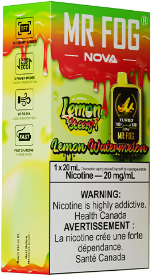 Watermelon MR FOG NOVA Lemon Steezy