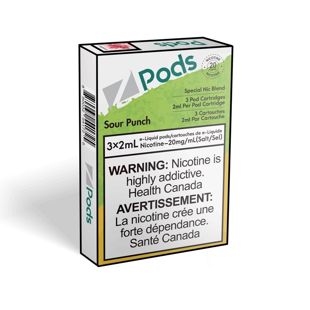 Ziip Labs ZPods vape Pods Sour Punch
