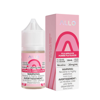 ALLO Salt E-Liquid 30ml bottle 20mg nicotine strength flavour Fuji Apple Ice