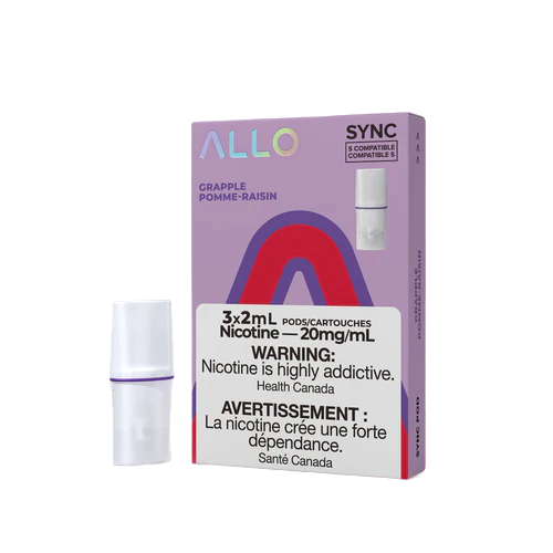 ALLO Sync vape Pods package 3-pack Grapple