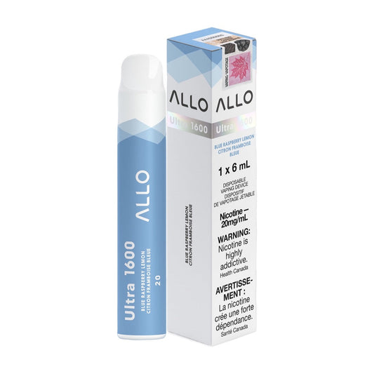 ALLO Ultra 1600 Disposable Vape - Blue Raspberry Lemon