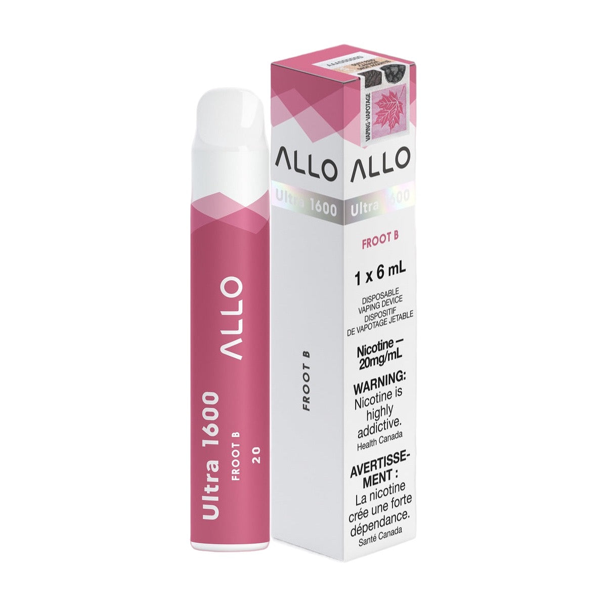 ALLO Ultra 1600 Disposable Vape - Froot B