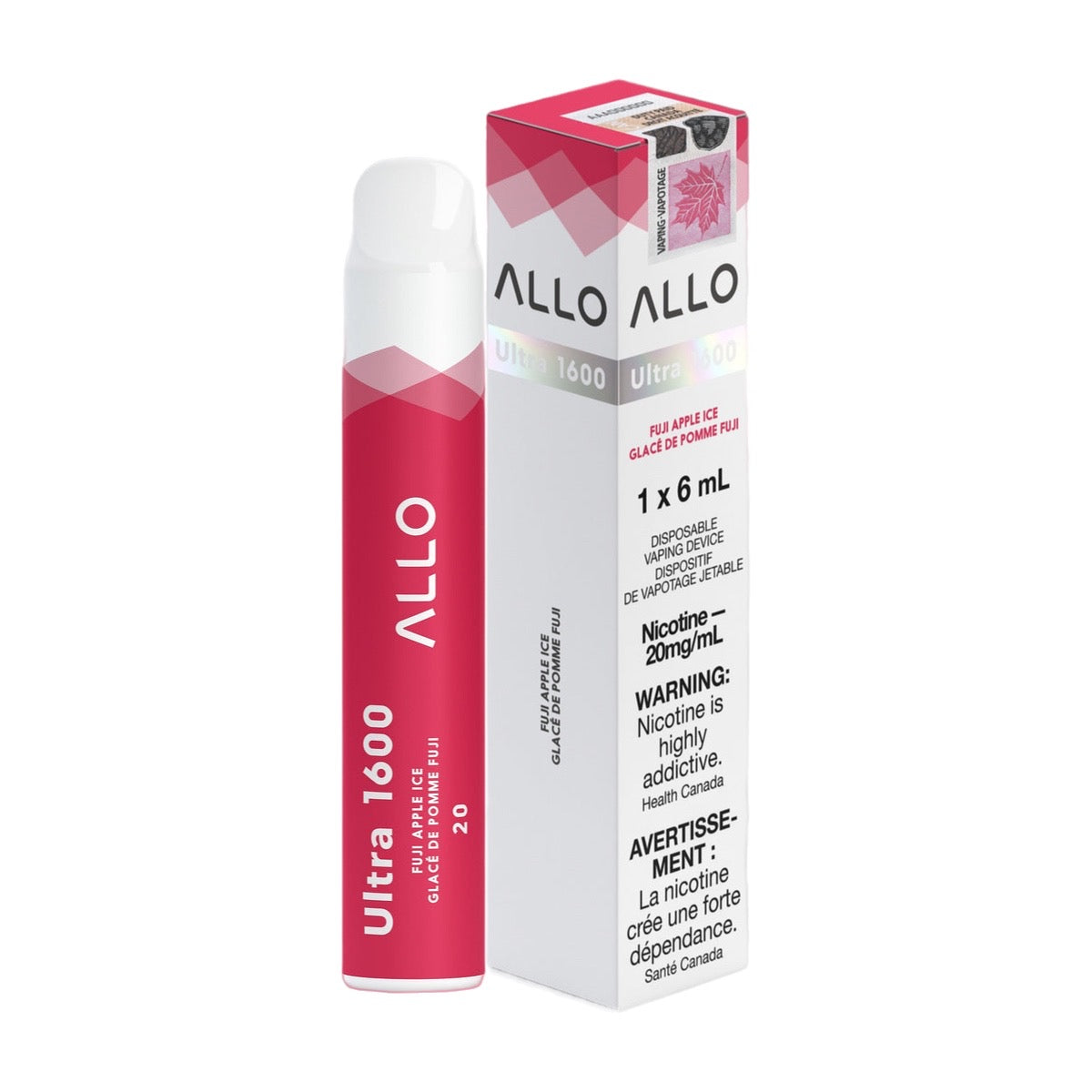 ALLO Ultra 1600 Disposable Vape - Fuji Apple Ice