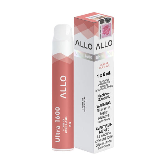 ALLO Ultra 1600 Disposable Vape - Lychee Ice