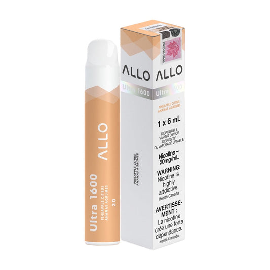 ALLO Ultra 1600 Disposable Vape - Pineapple Citrus