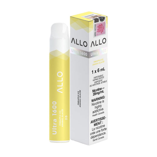 ALLO Ultra 1600 Disposable Vape - Pineapple Ice