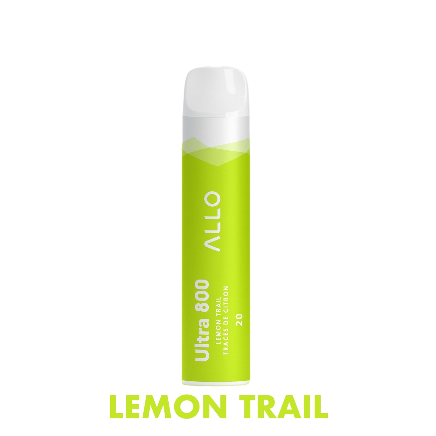 ALLO Ultra 800 Disposable Vape Canada 20mg Flavour LEMON TRAIL