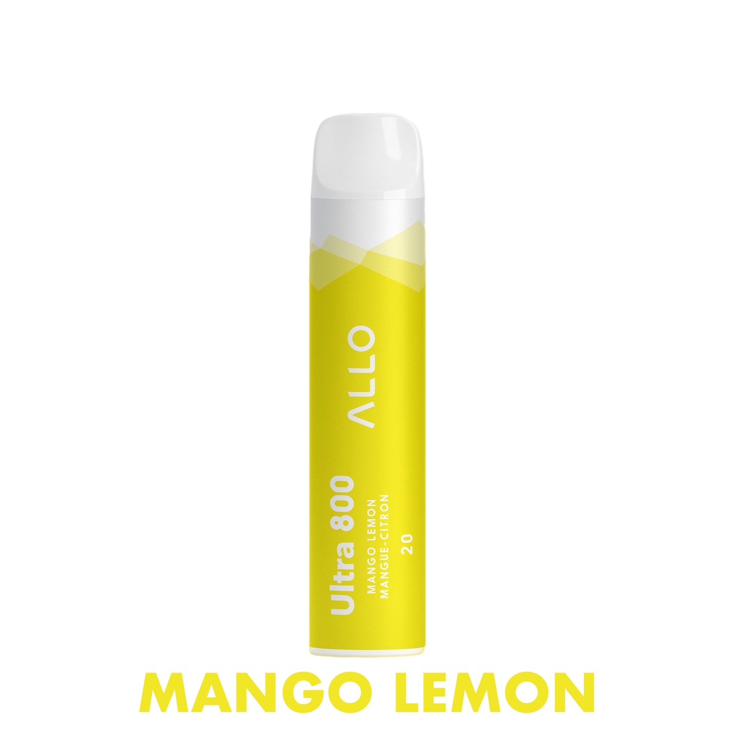 ALLO Ultra 800 Disposable Vape Canada 20mg Flavour MANGO LEMON