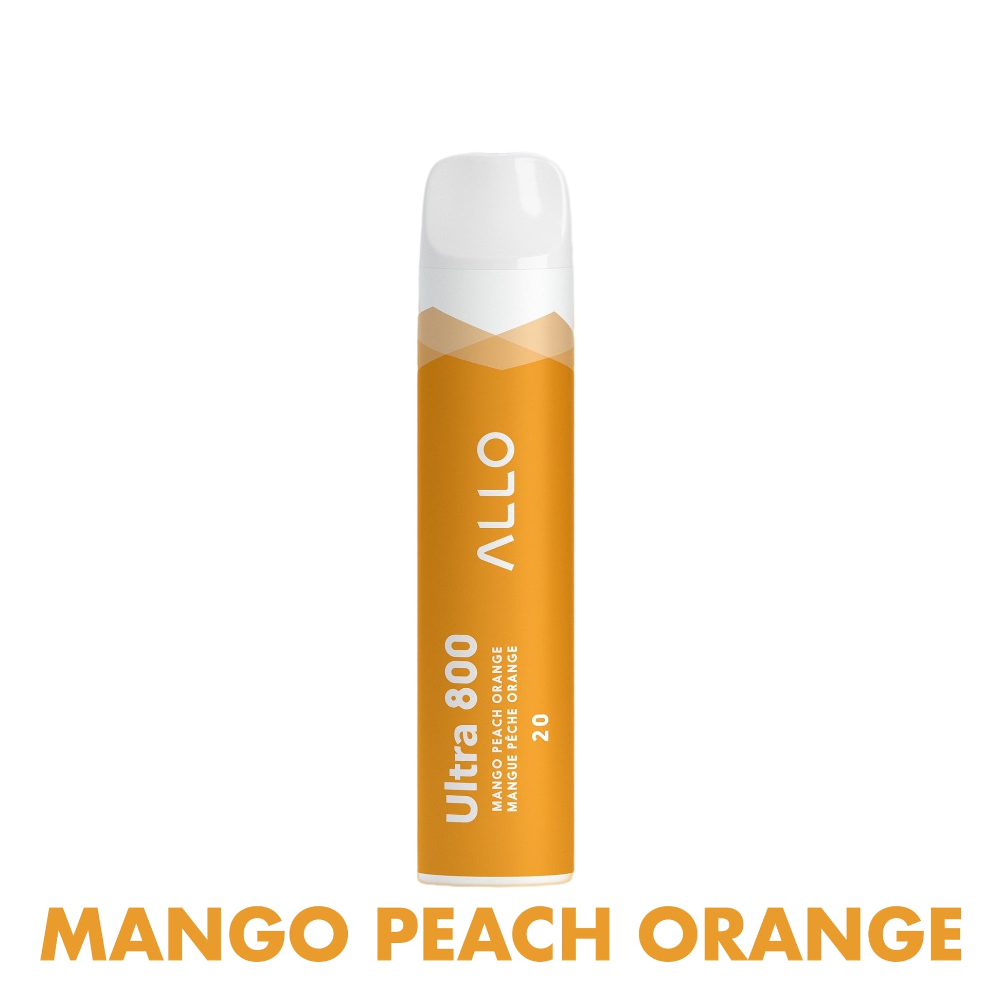 ALLO Ultra 800 Disposable Vape Canada 20mg Flavour MANGO PEACH ORANGE 