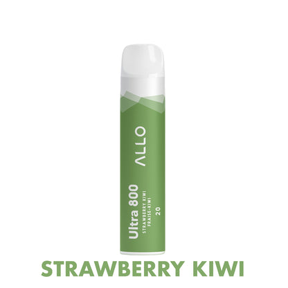 ALLO Ultra 800 Disposable Vape Canada 20mg Flavour STRAWBERRY KIWI