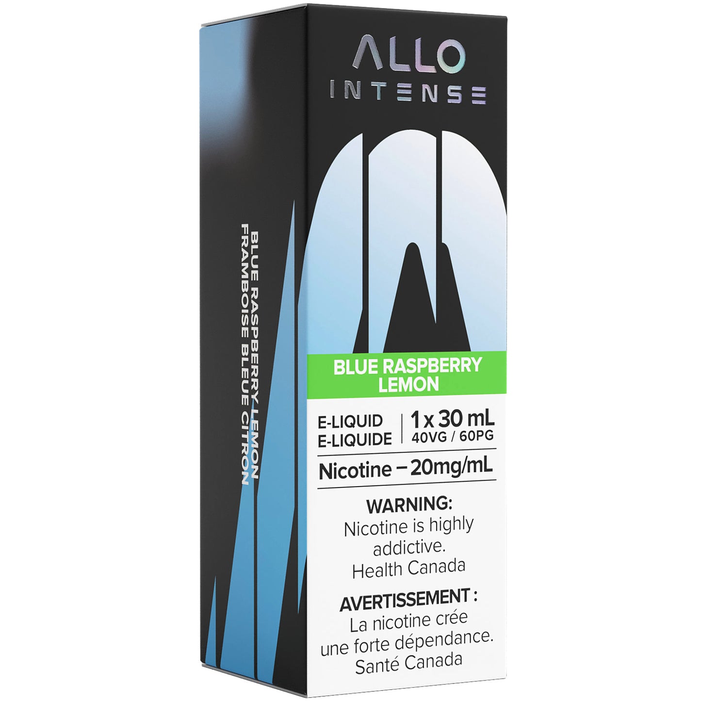 Allo Intense E-Liquid 30mL Blue Raspberry Lemon