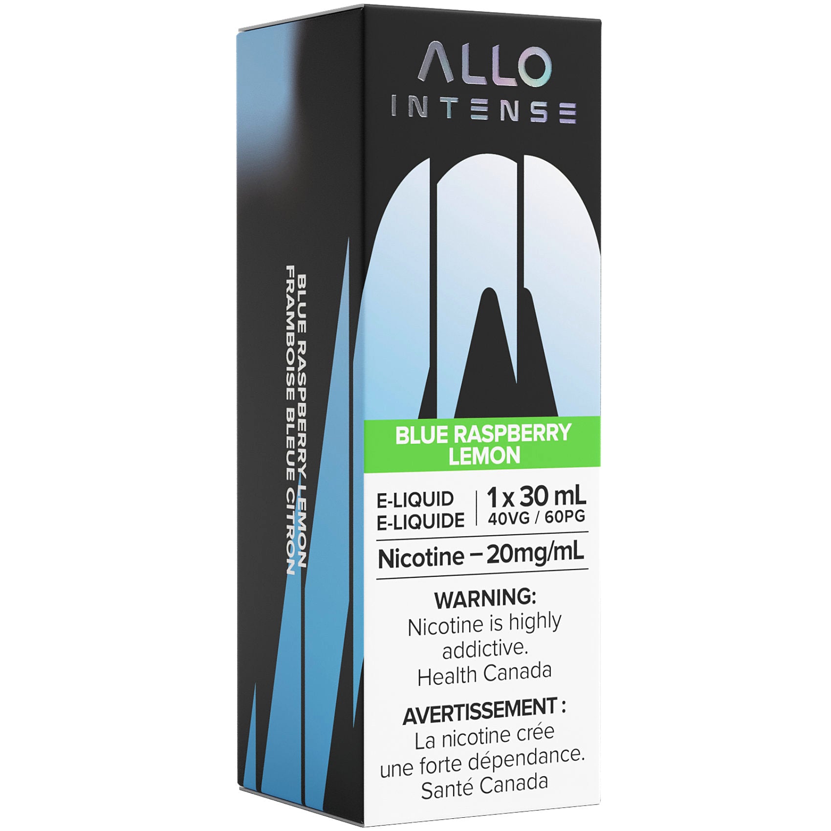 Allo Intense E-Liquid 30mL Blue Raspberry Lemon