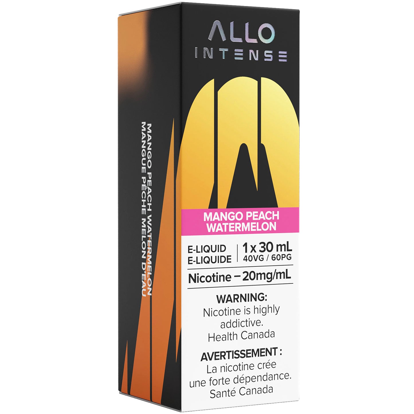 Allo Intense E-Liquid 30mL Mango Peach Watermelon