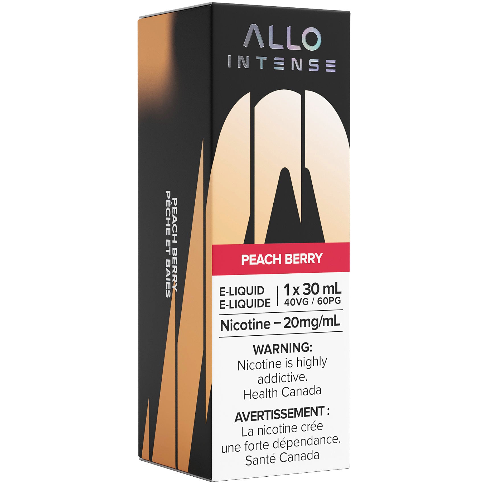 Allo Intense E-Liquid 30mL Peach Berry