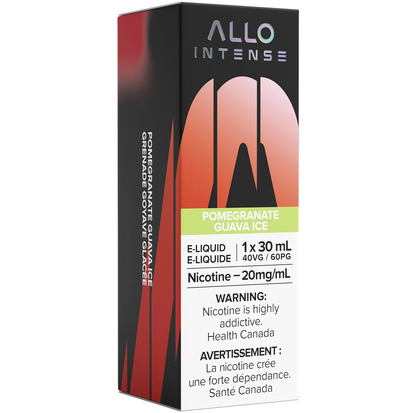 Allo Intense E-Liquid 30mL Pomegranate Guava Ice