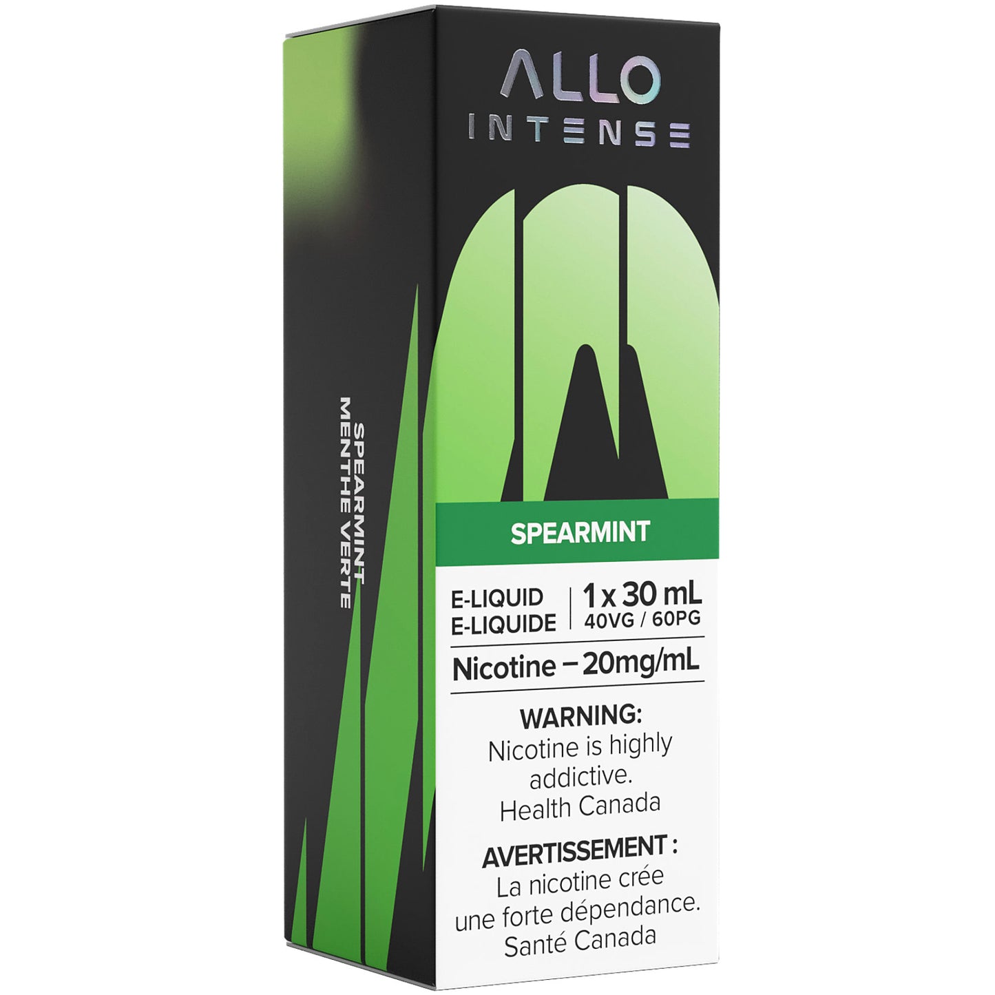 Allo Intense E-Liquid 30mL Spearmint