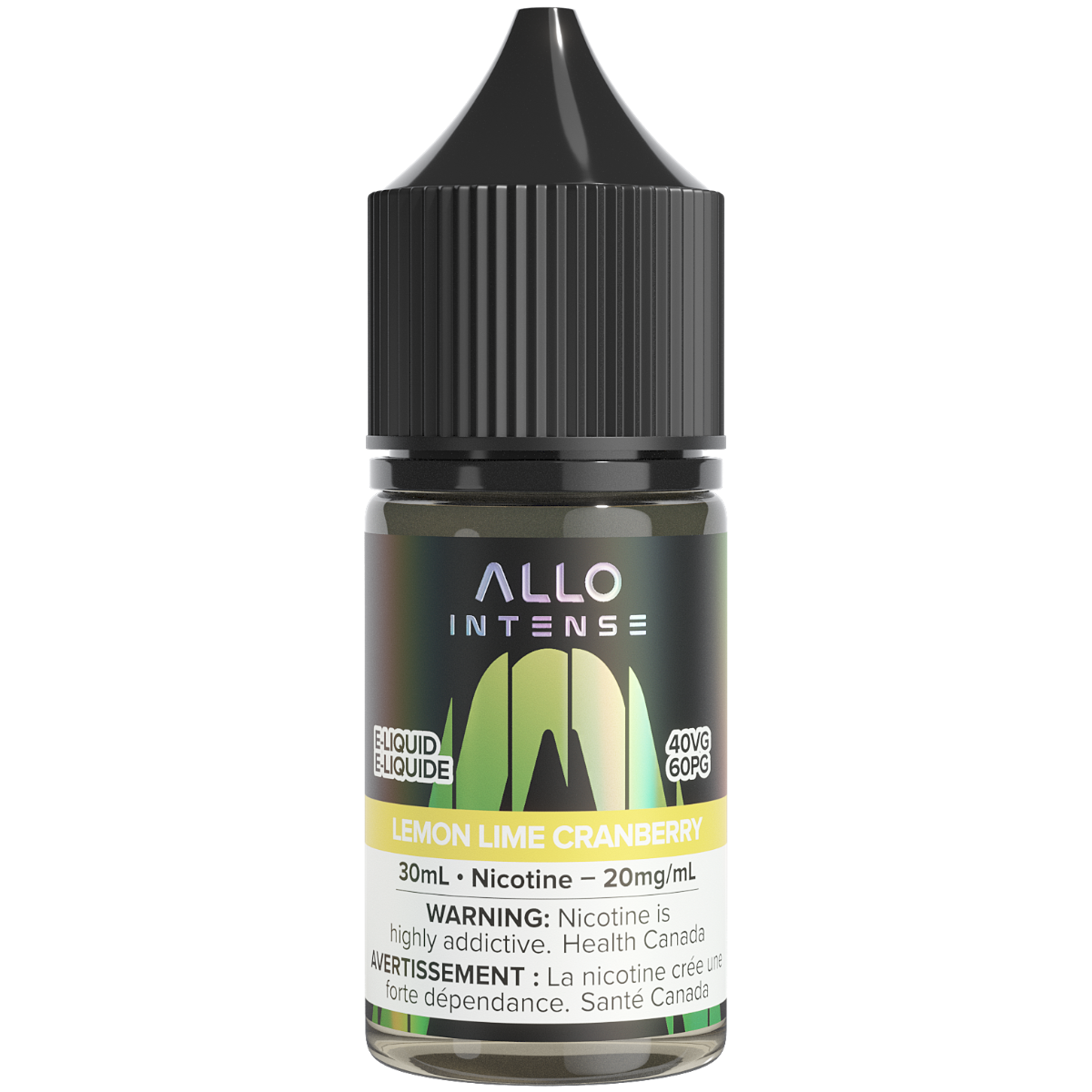 Allo Intense E-Liquid Lemon Lime Cranberry