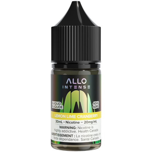 Allo Intense E-Liquid Lemon Lime Cranberry