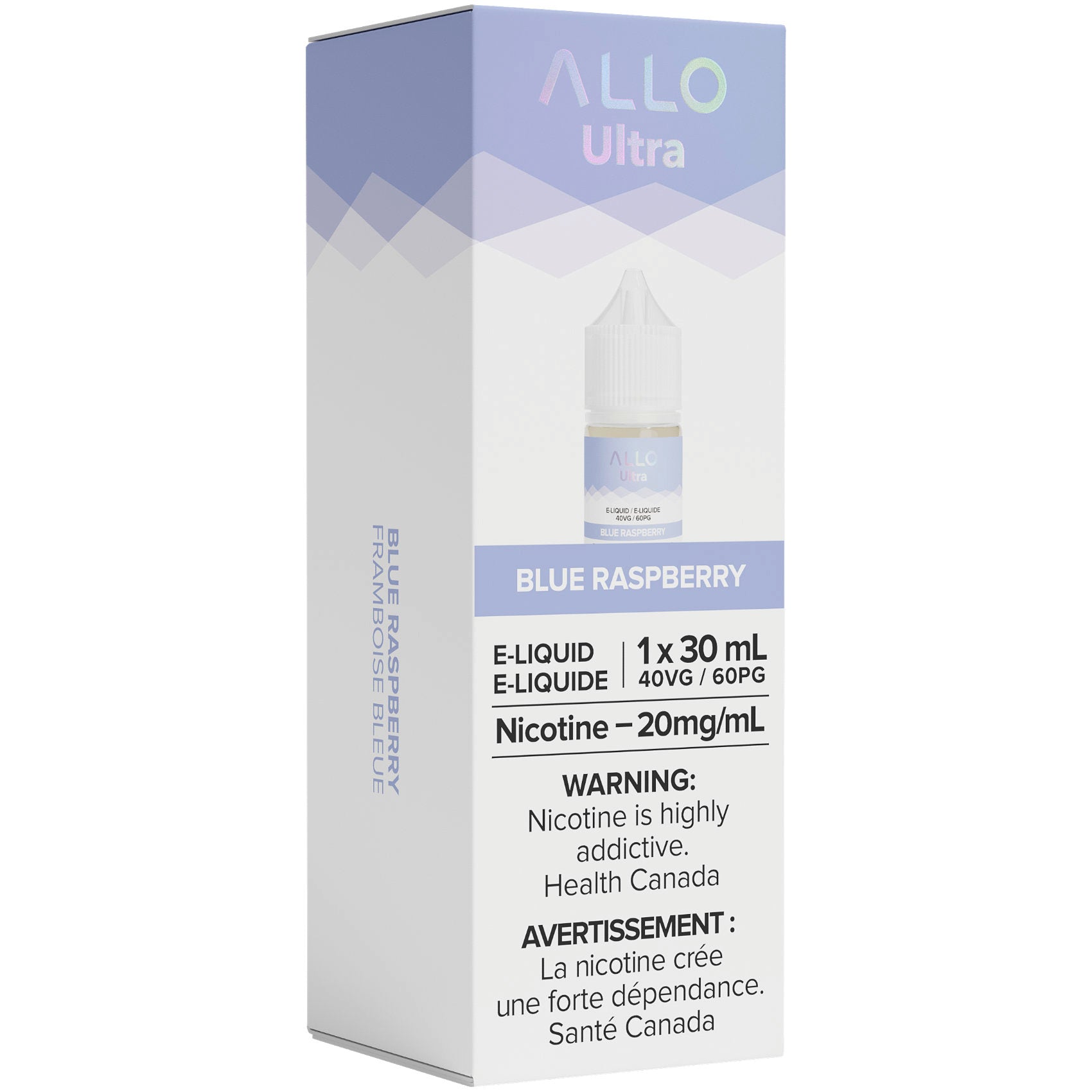 Allo Ultra E-Liquid 30mL Blue Raspberry
