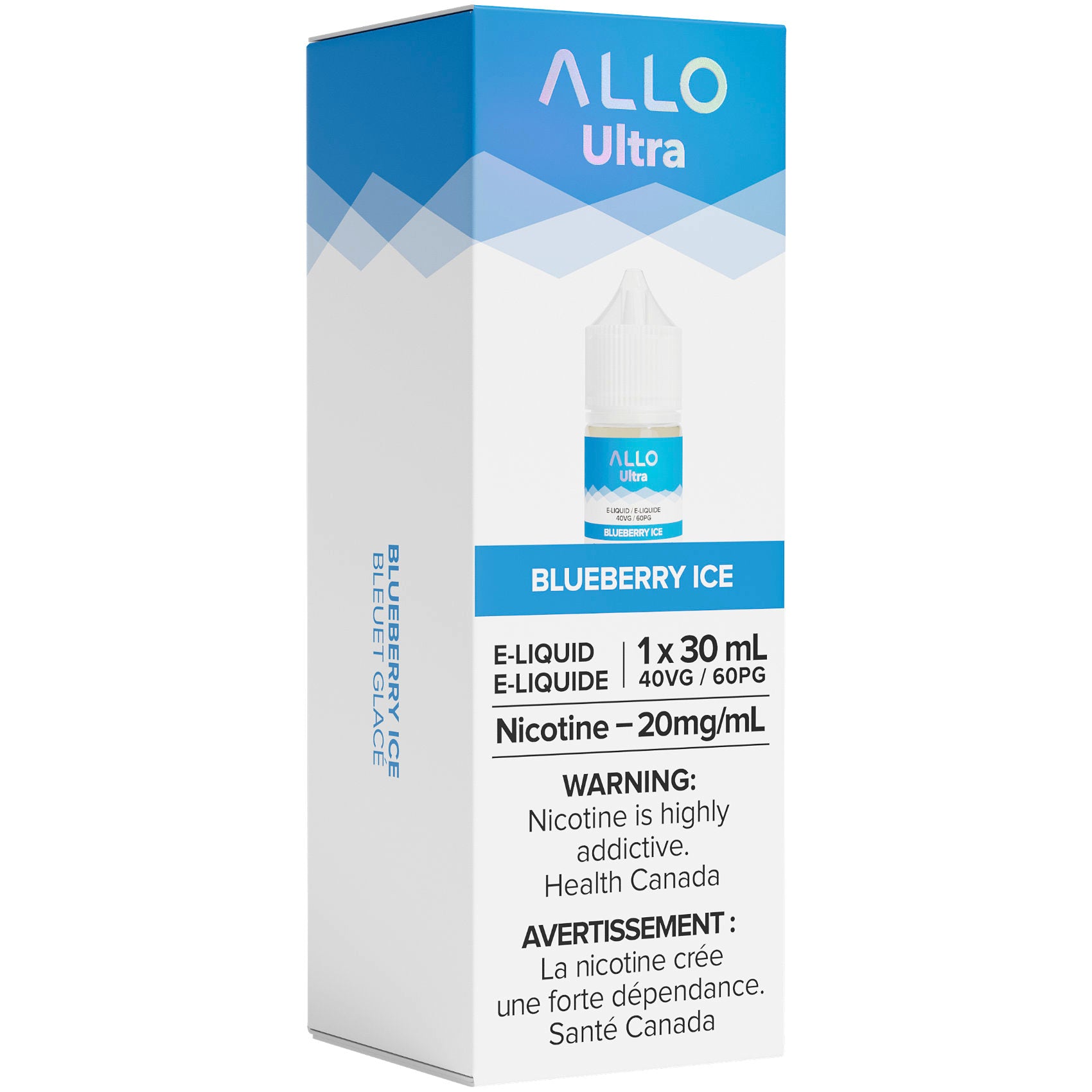 Allo Ultra E-Liquid 30mL Blueberry Ice