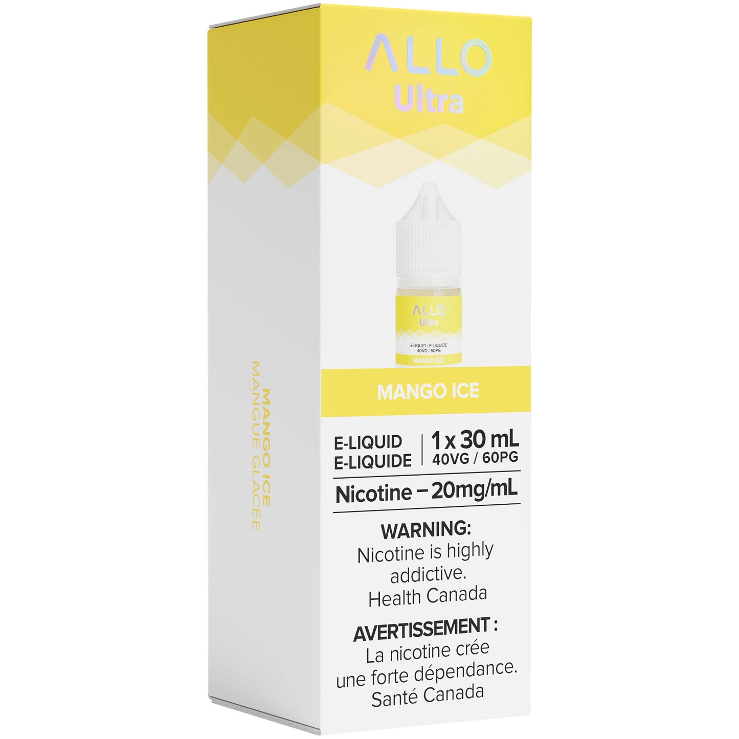 Allo Ultra E-Liquid 30mL Mango Ice
