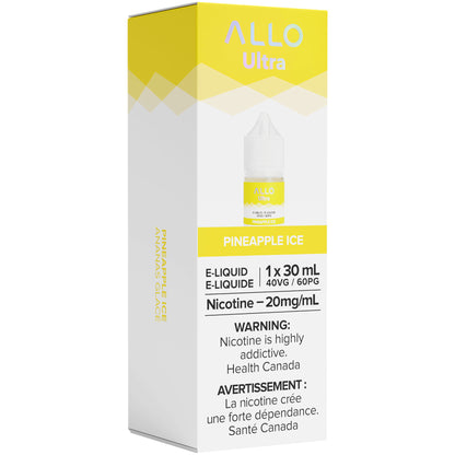 Allo Ultra E-Liquid 30mL Pineapple Ice