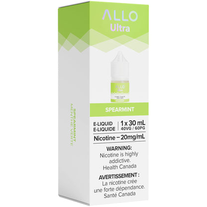 Allo Ultra E-Liquid 30mL Spearmint