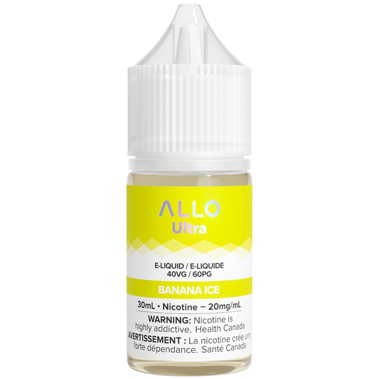 Allo Ultra E-Liquid Banana Ice