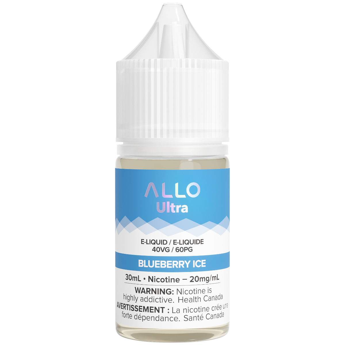 Allo Ultra E-Liquid Blueberry Ice