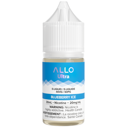 Allo Ultra E-Liquid Blueberry Ice