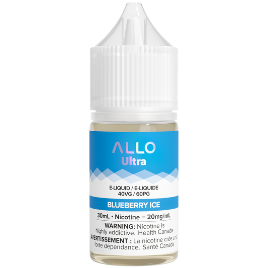 Allo Ultra E-Liquid Blueberry Ice