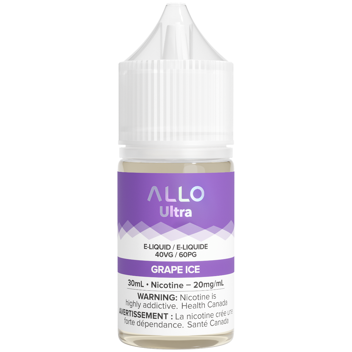 Allo Ultra E-Liquid Grape Ice