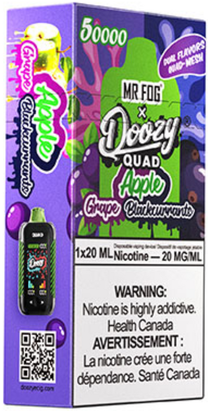 Apple Grape Apple Blackcurrants DOOZY QUAD Disposable