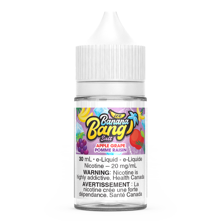 Apple Grape Banana Bang Ice Salt Nic Vape Juice 30mL