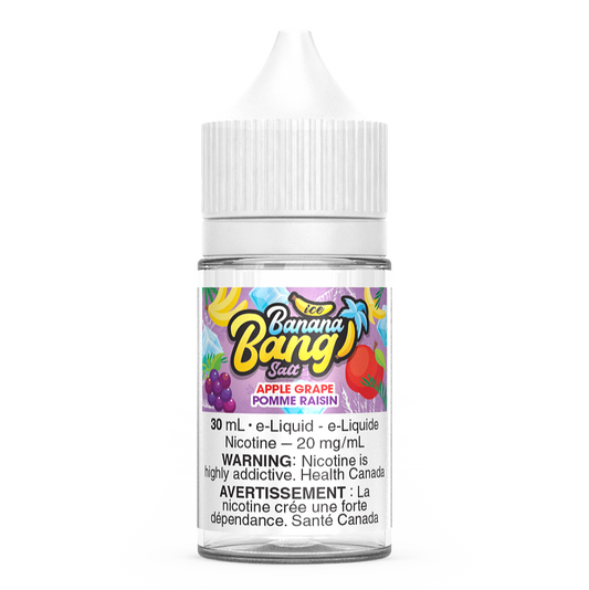 Apple Grape Banana Bang Ice Salt Nic Vape Juice 30mL